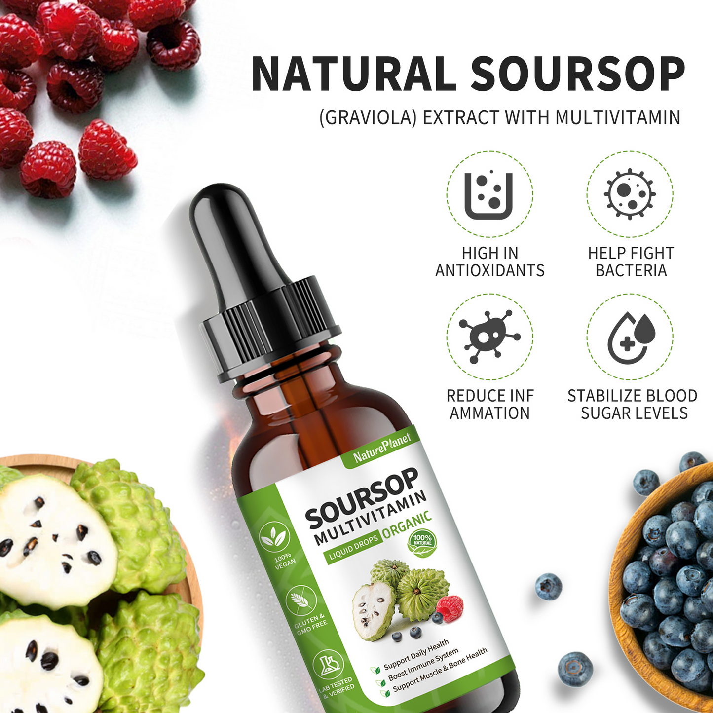 Organic Soursop Extract
