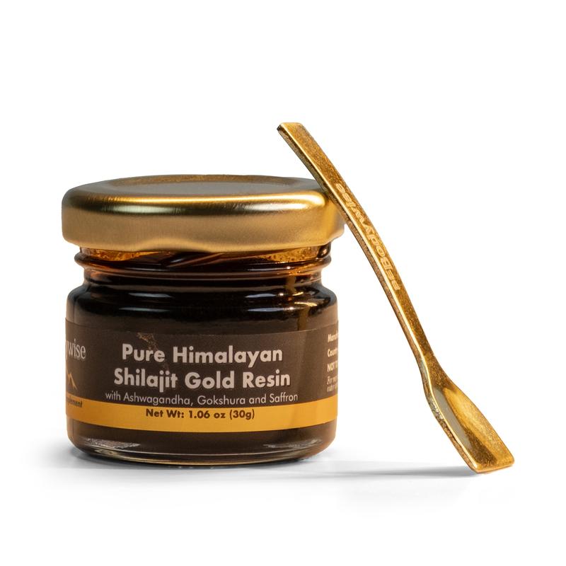 Pure Himalayan Shilajit Gold Resin