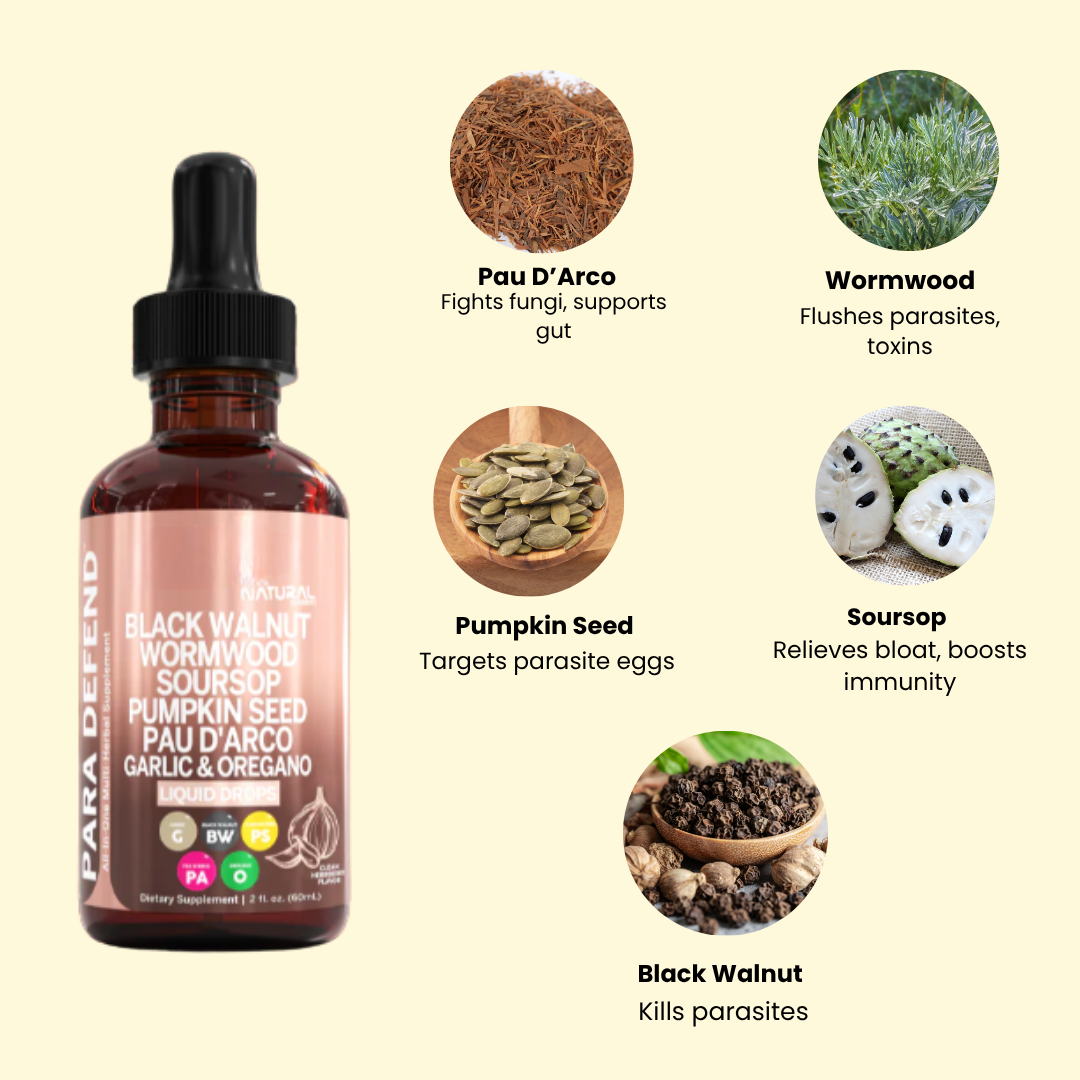 Wormwood Black Walnut Parasite Binder Detox