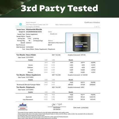 Advanced NAD+ Liposomal NAD Supplement