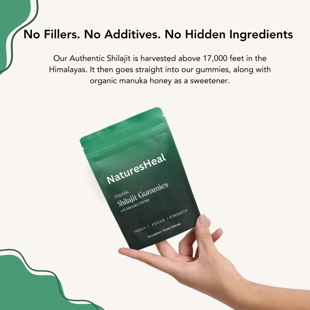 NaturesHeal Daily Shilajit Gummies