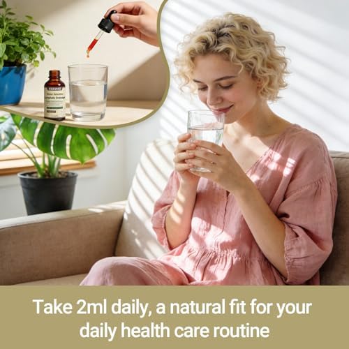 Lymphatic Drainage Drops, Water Detox, Water Balance Support, Lymphatic Drainage Supplement Promotes The Efficient Drainage of The Lymphatic System to Promote Overall Health, 60ml|B0GCK3KZL2