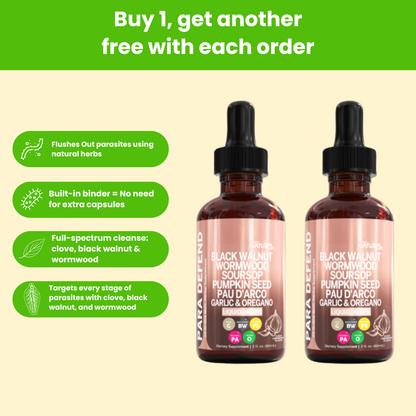 Wormwood Black Walnut Parasite Binder Detox