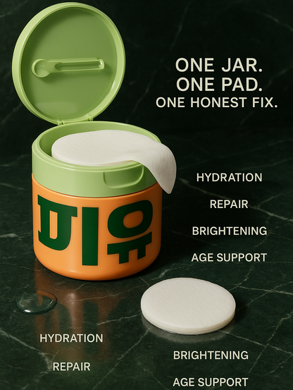 Korean Anti-Aging Toner Pads (100 Pads)