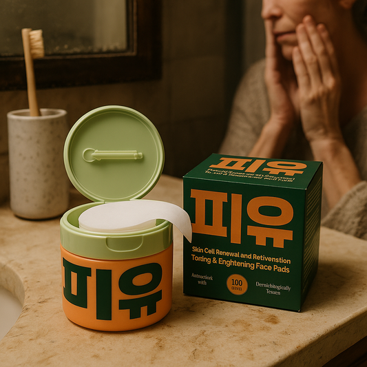 Korean Anti-Aging Toner Pads (100 Pads)