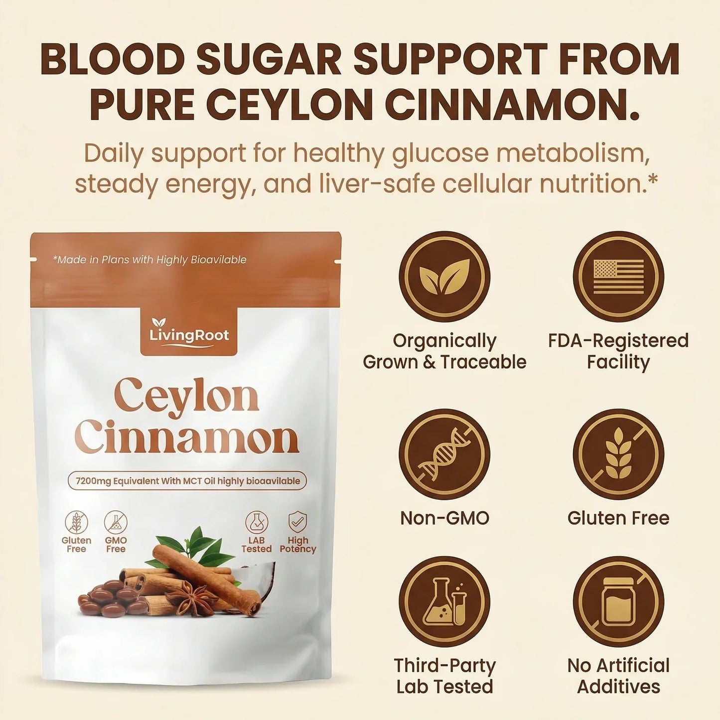 Organic Ceylon Cinnamon Powder