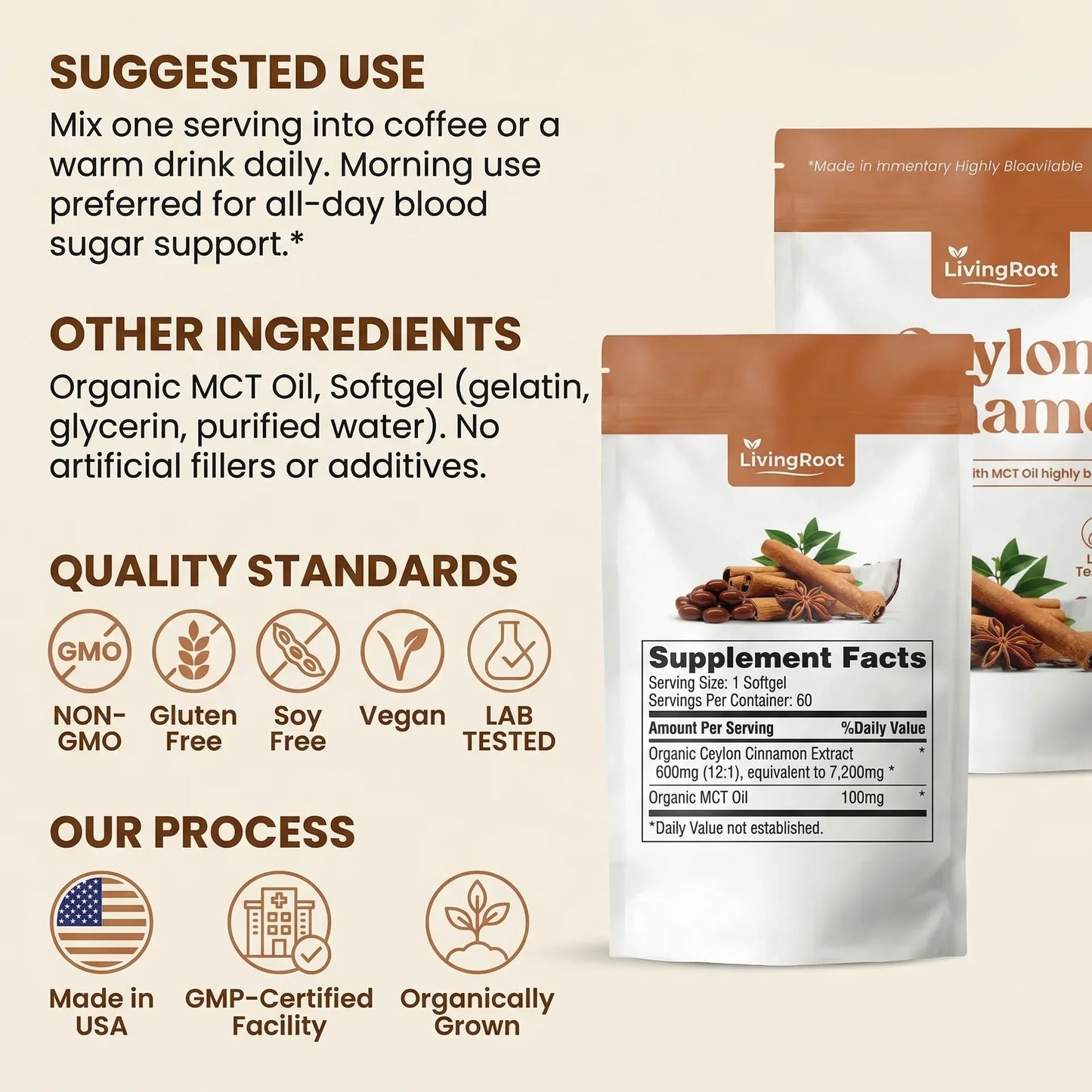 Organic Ceylon Cinnamon Powder