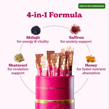 30pcs Shilajit Honey Sticks