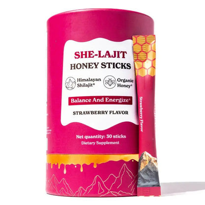 30pcs Shilajit Honey Sticks