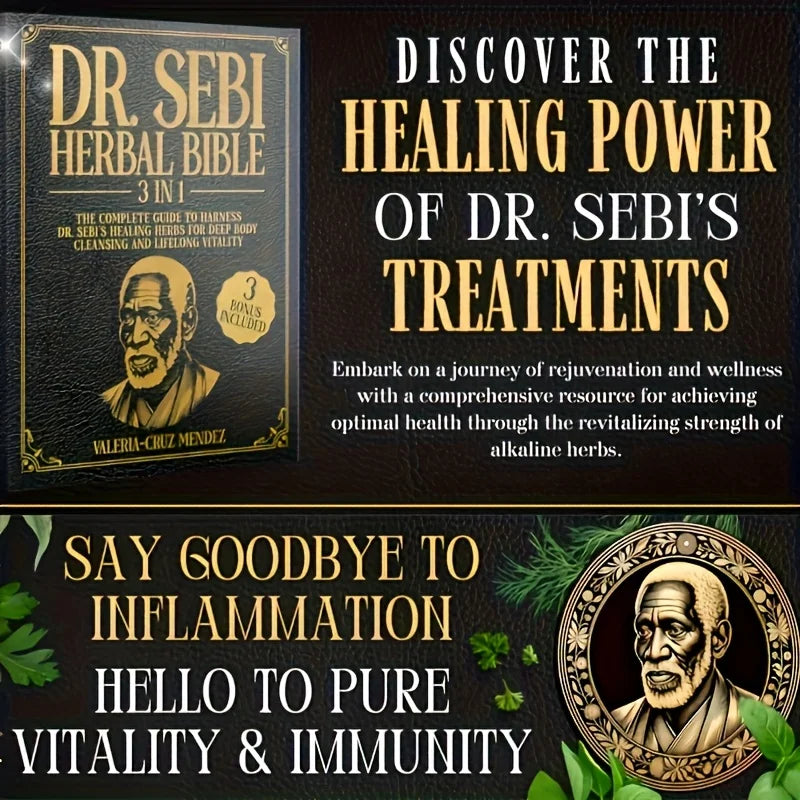 Herbal Bible 3-in-1: Detoxify and Cleanse Your Body