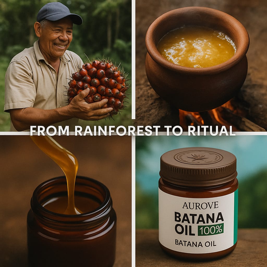 Batana natural hair growth oil