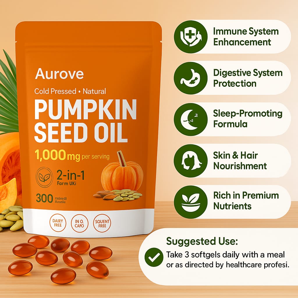 Pumpkin Seed Oil Softgels