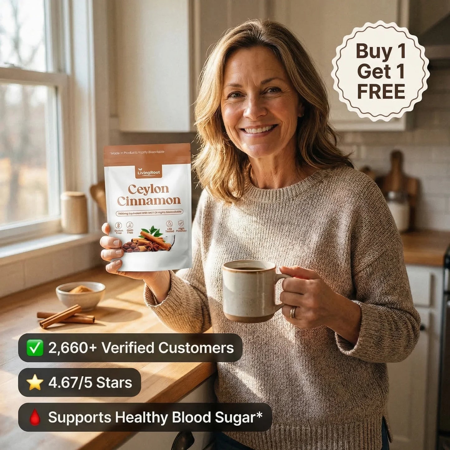 Organic Ceylon Cinnamon Powder