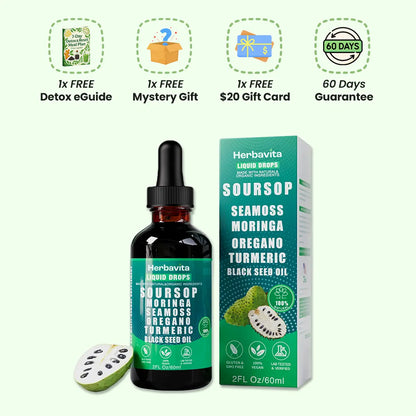 Organic 10-in-1 Soursop Extract Drops