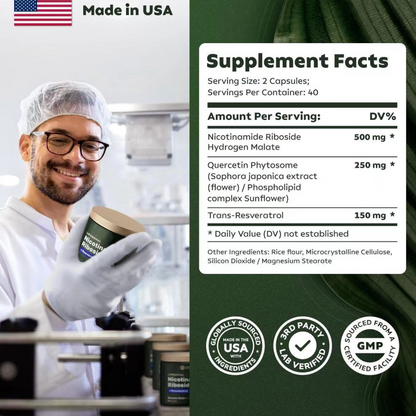 Advanced NAD+ Liposomal NAD Supplement